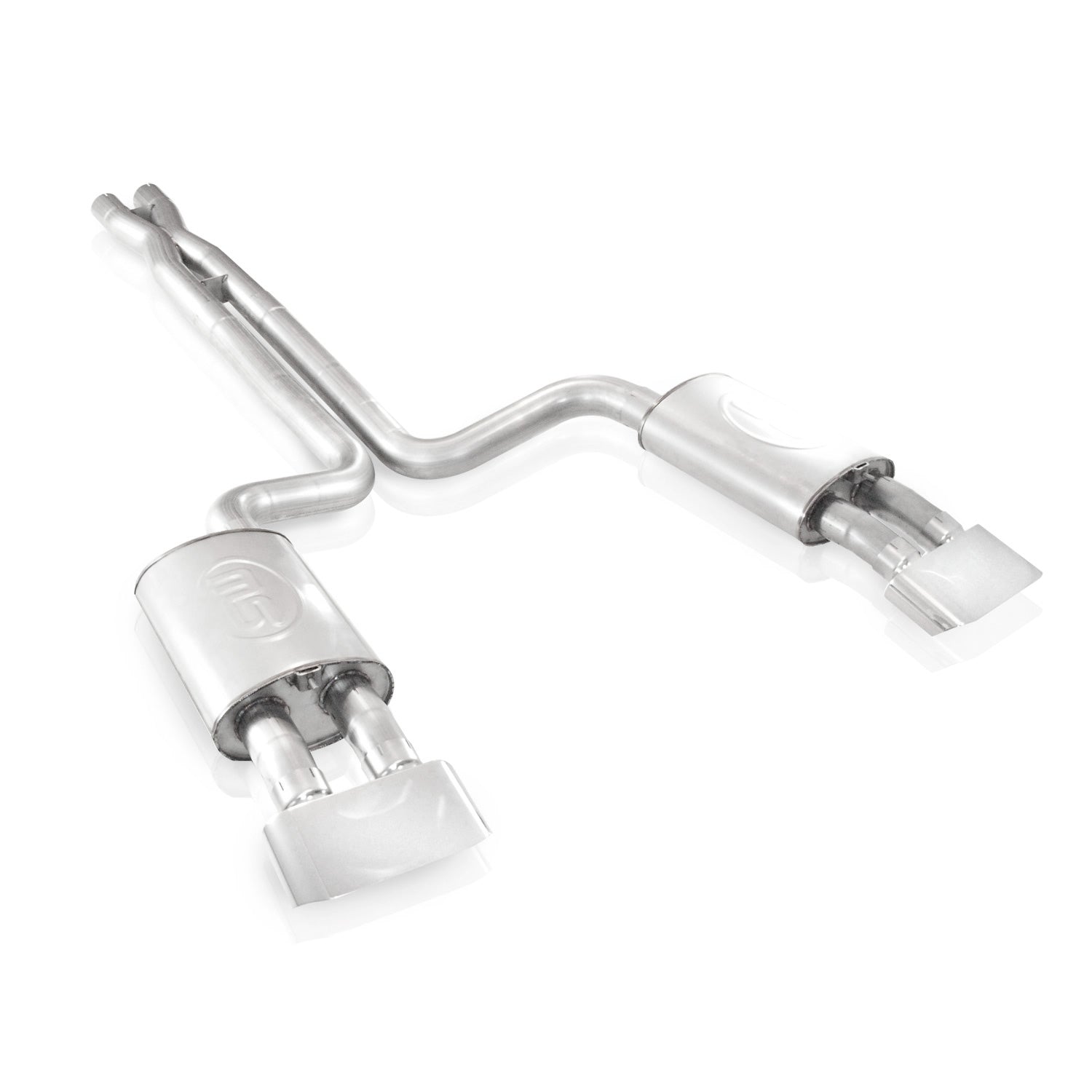 Stainless Works Catback Dual Turbo Chambered Mufflers Performance Connect - SSTubes
