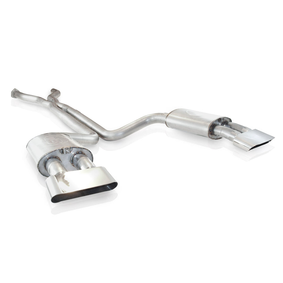 Stainless Works Catback Dual Turbo S-Tube Mufflers Factory Connect - SSTubes