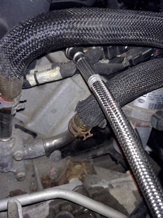 QFF0023SS- 05-09 Chevy Equinox Quick Fix Complete Fuel Line Kit, Braided Stainless - SSTubes