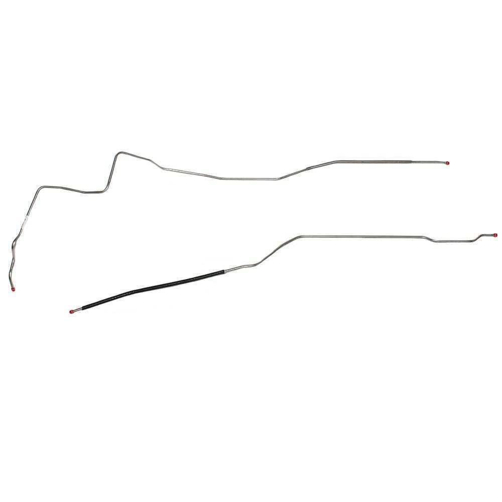 AGL7022SS- 70-72 Buick Skylark, GS; Hardtop, 3/8 Tank to Pump 2pc Fuel LIne; Stainless - SSTubes