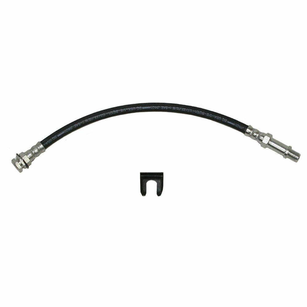 HSP3498OM - 70-72 Mopar B-Body/70-73 Barracuda, Challenger/63-64 Bel Air, Impala Rear Brake Hose; Rubber - SSTubes