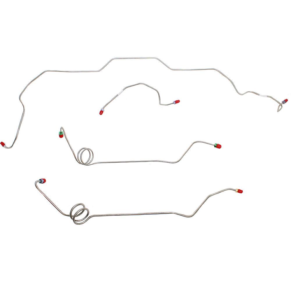 MPF003SS- 67-69 Camaro/Firebird Disc Conversion Brake Line Kit; Stainless - SSTubes