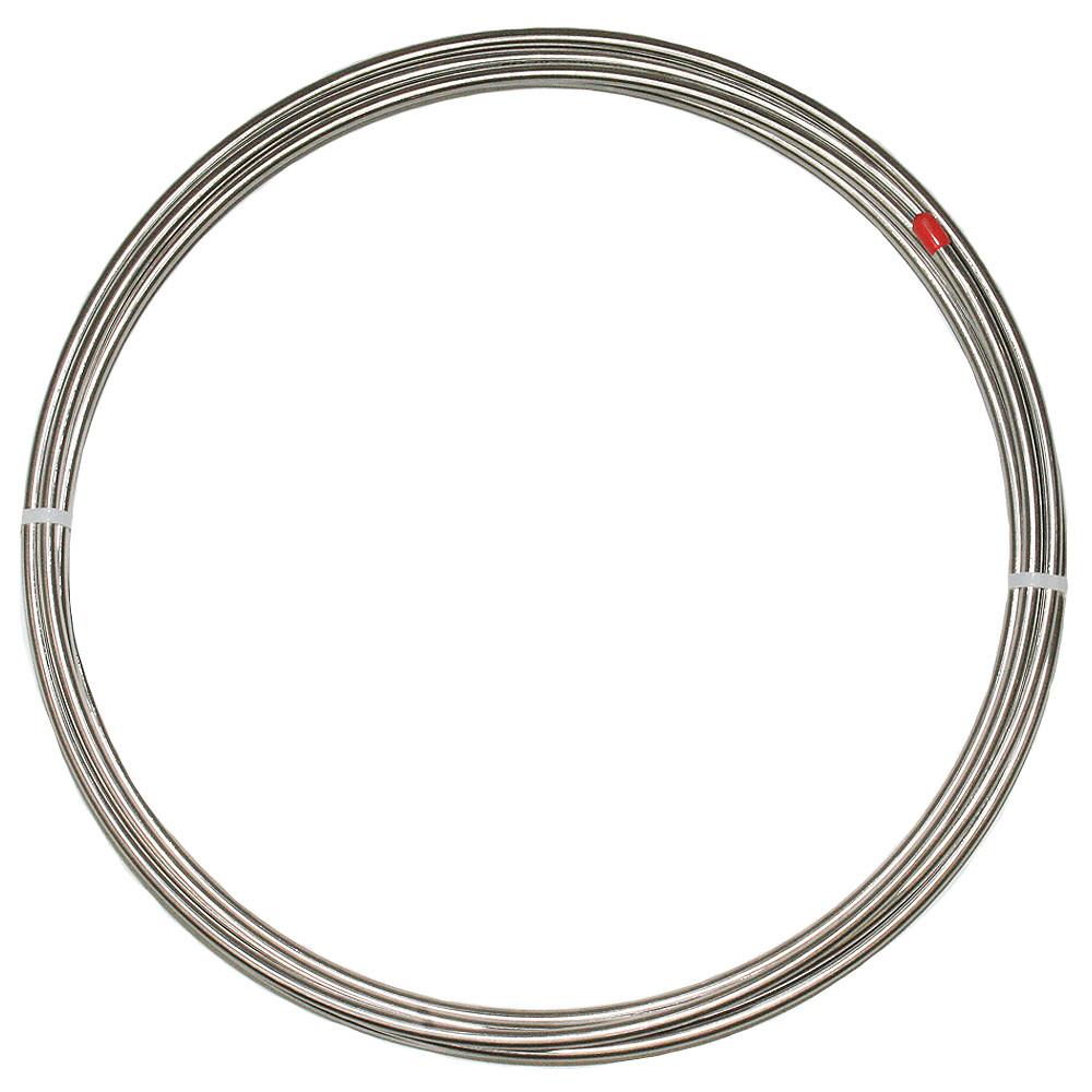 5SSR - 5/16 inch Fuel Line Tubing Roll; 25 foot; Stainless - SSTubes