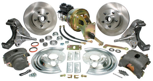 CPP 63-74 Mopar B-Body & Mopar E-Body Front Disc Brake Conversion Kit - SSTubes