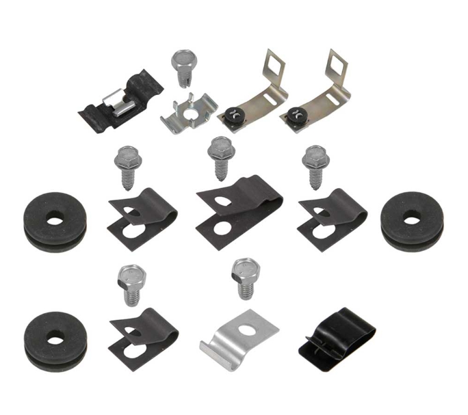 65Z-BF6 - 65-66 Mustang,  6 cylinder; Clip Kit - SSTubes