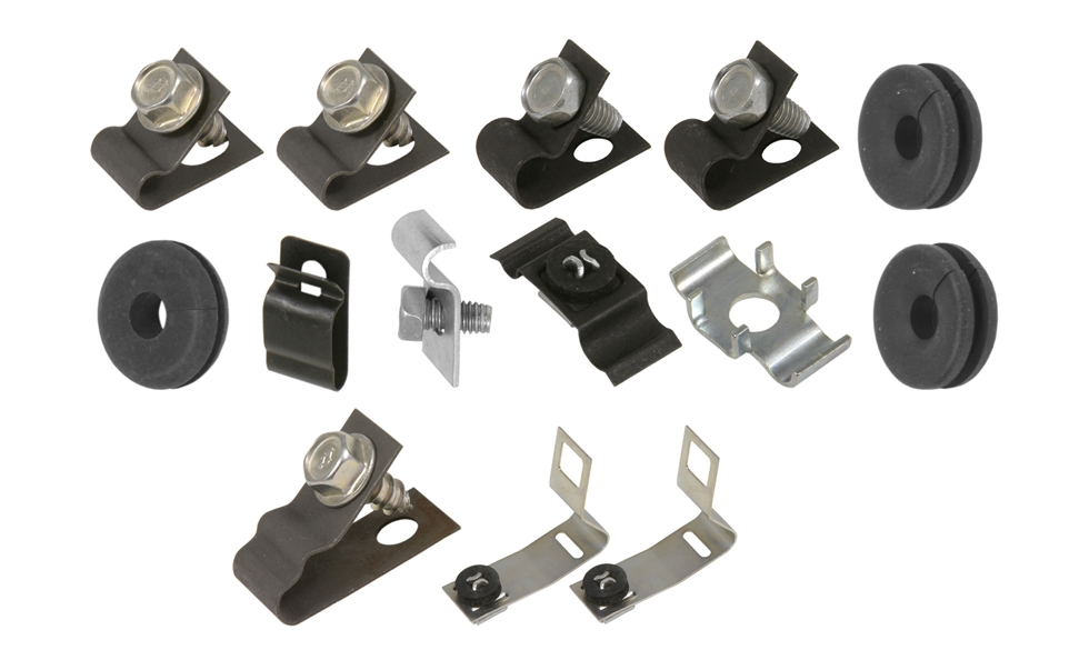 65Z-BFD - 65-66 Mustang, 8 cylinder, Disc; Clip Kit - SSTubes