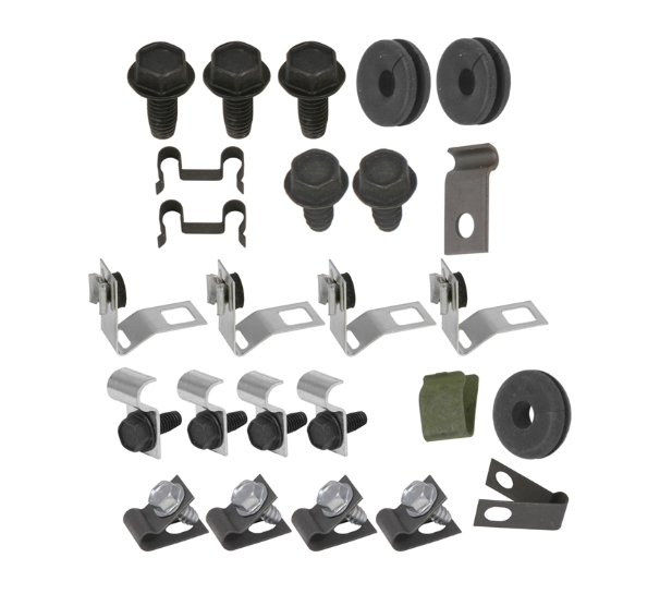 68Z-BF6C - 68 Mustang, 6 cylinder, Convertible; Clip Kit - SSTubes