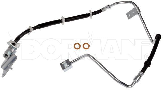 FLH620186- 99-03 Jeep Grand Cherokee, Prior to 04/27/2003, Left Front Brake Hose; Rubber - SSTubes