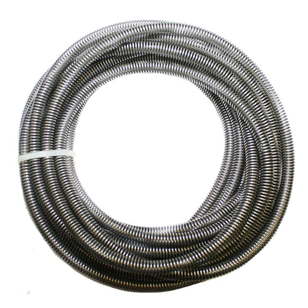 A32R- Armor Roll: A32R - 3/16 inch Spiral Tubing Armor; Tight Wrap, 20 ft., Stainless - SSTubes
