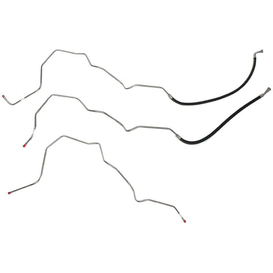 AGL0201SS- 02-05 Rendezvous or Aztek, w/ 3.4L V6, 4w Disc, AWABS Fuel Line Kit; Stainless - SSTubes