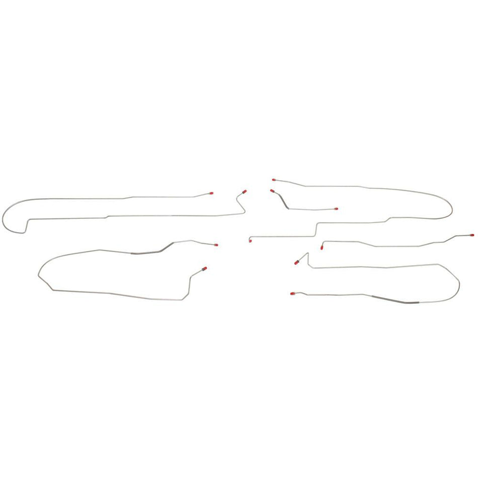 AIN0103SS- 01-03 Aurora, 00-05 LeSabre AWABS, 4w Disc; Intermediate Brake Line Kit; Stainless - SSTubes