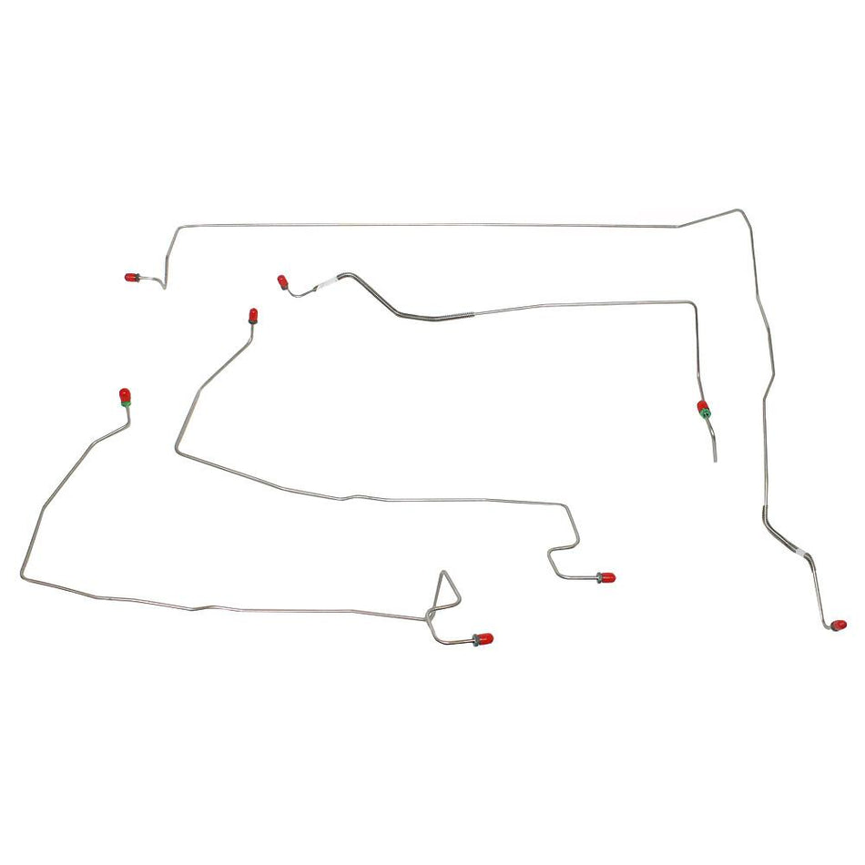 AKT9703OM- 97 Aurora Traction Control Front Brake Line Kit; Steel - SSTubes