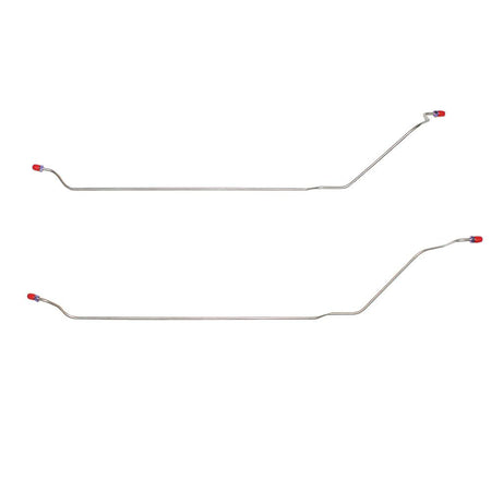 ARA6702OM- 67 Buick Skylark, GS/Oldsmobile Cutlass, 442/Pontiac Lemans, GTO 2pc Rear Axle Brake Line Set; Steel - SSTubes