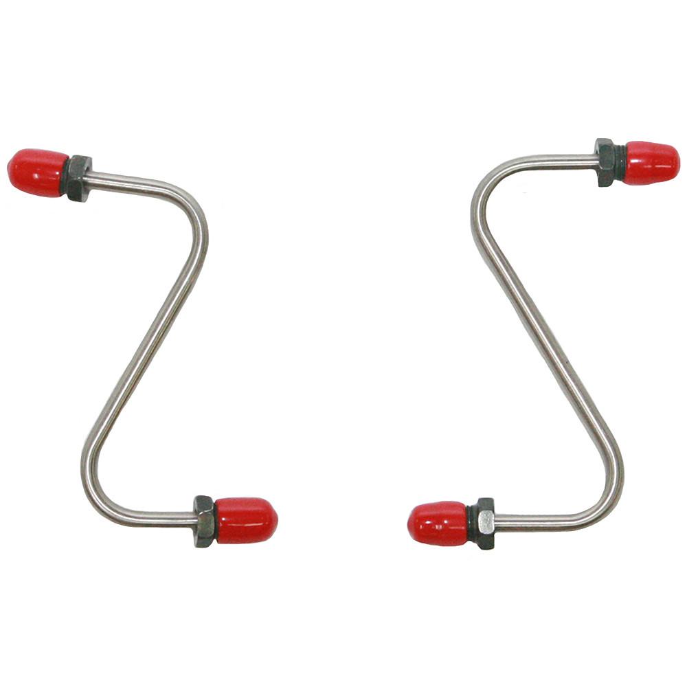 ARA9201SS- 92-95 Buick LeSabre Rear Axle Wheel Cylinder Brake Lines; Stainless - SSTubes