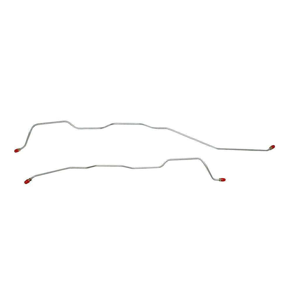 BRA5501SS- 55-57 Bel Air, Impala Rear Axle Brake Line Set; Stainless - SSTubes