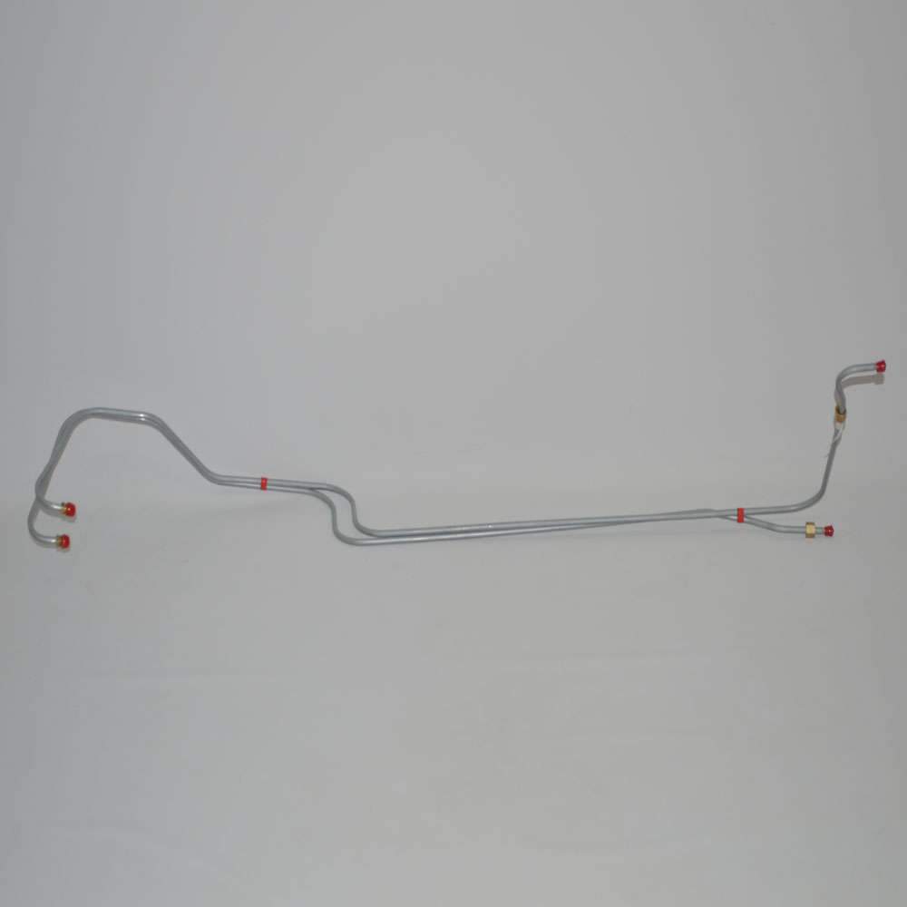 BTC5501OM- 55-57 Chevy Bel Air, Del Ray, 235CID 6cyl, Powerglide Transmission Line Set; Steel - SSTubes