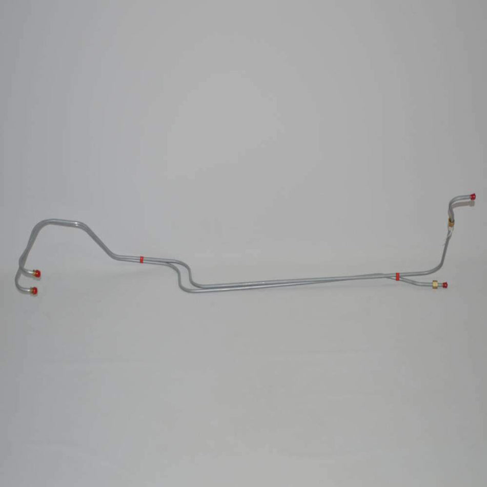 BTC5501SS- 55-57 Chevy Bel Air, Del Ray, 235CID 6cyl, Powerglide Transmission Line Set; Stainless - SSTubes