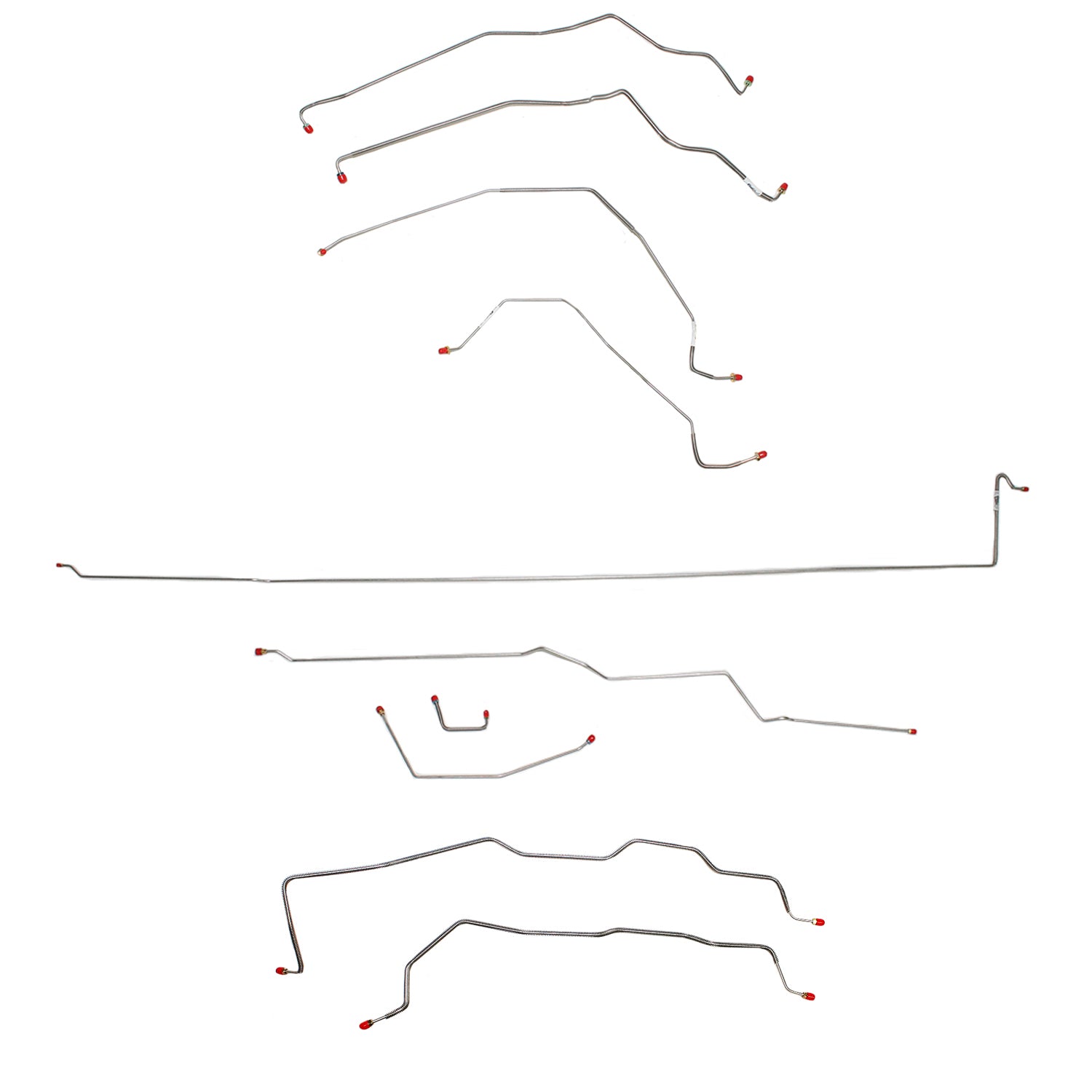 CBK0335SS- 1989-91 Chevy V3500, No ABS, Crew Cab w/ Long Bed, Dually Axle; Stainless - SSTubes