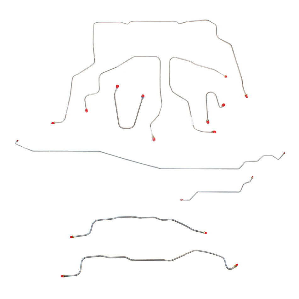 CBK0340SS- 1995-99 GMC Yukon, 4WD; Stainless - SSTubes