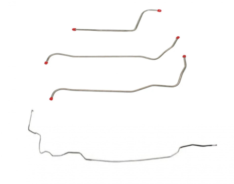 CEM7102SS- 71-72 Chevelle Conv. 4pc Vapor Set; Stainless - SSTubes