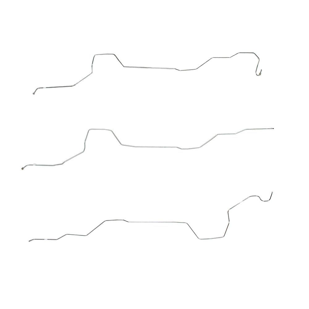 CGL9704OM- 97-03 Chevy Malibu, 97-99 Oldsmobile Cutlass, 99-04 Olds Alero, 99-05 Pontiac Grand Am, Complete Fuel Line Kit; Steel - SSTubes