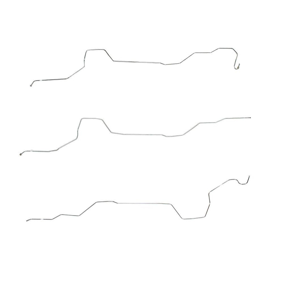 CGL9704OM- 97-03 Chevy Malibu, 97-99 Oldsmobile Cutlass, 99-04 Olds Alero, 99-05 Pontiac Grand Am, Complete Fuel Line Kit; Steel - SSTubes