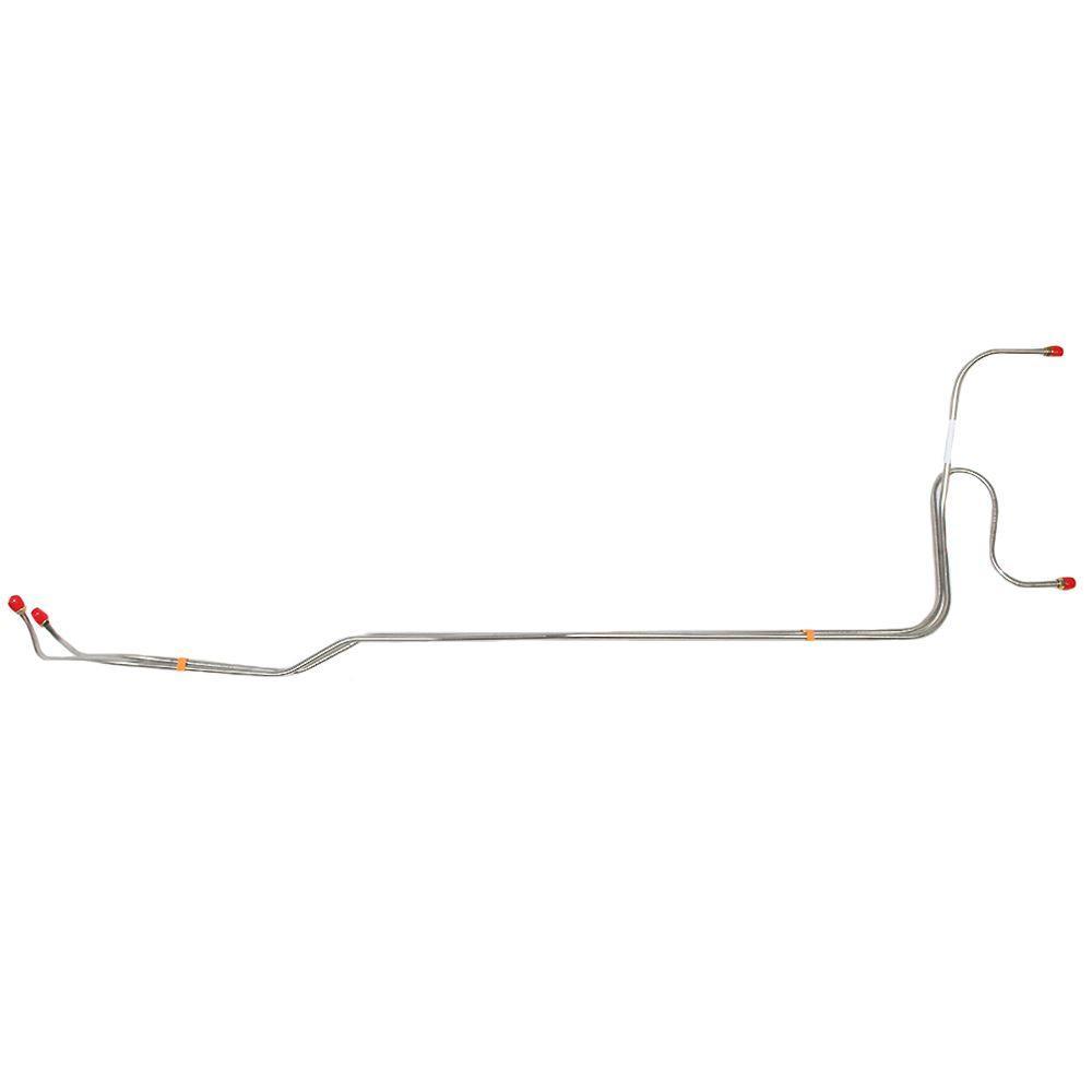 CTC6511SS- 64-67 Chevelle w/ 700-R4; Transmission Cooler Lines; Stainless - SSTubes