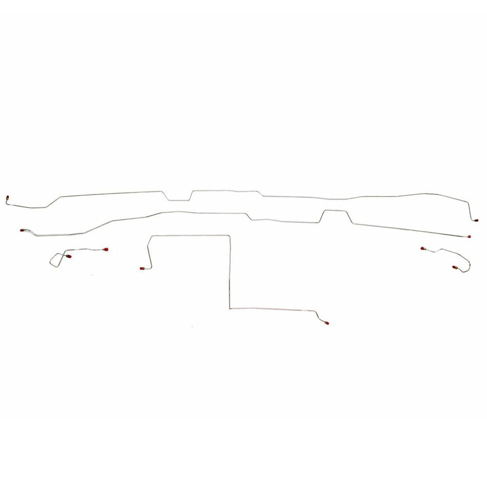 DIN0103OM- 01-04 Ford Escape AWABS, Intermediate Brake Lines; Steel - SSTubes