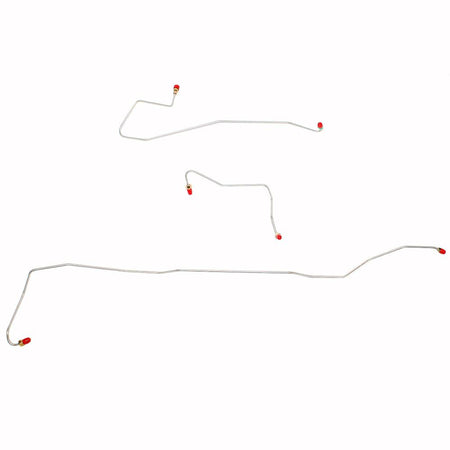 DRA0001OM- 00-07 Taurus 00-07 Sable AWABS Rear Drum, Rear Axle Brake Line; Steel - SSTubes