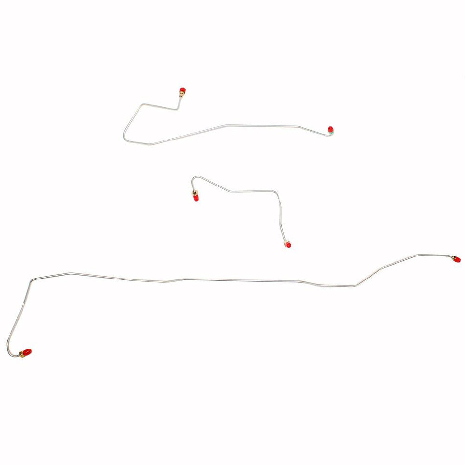 DRA0001OM- 00-07 Taurus 00-07 Sable AWABS Rear Drum, Rear Axle Brake Line; Steel - SSTubes