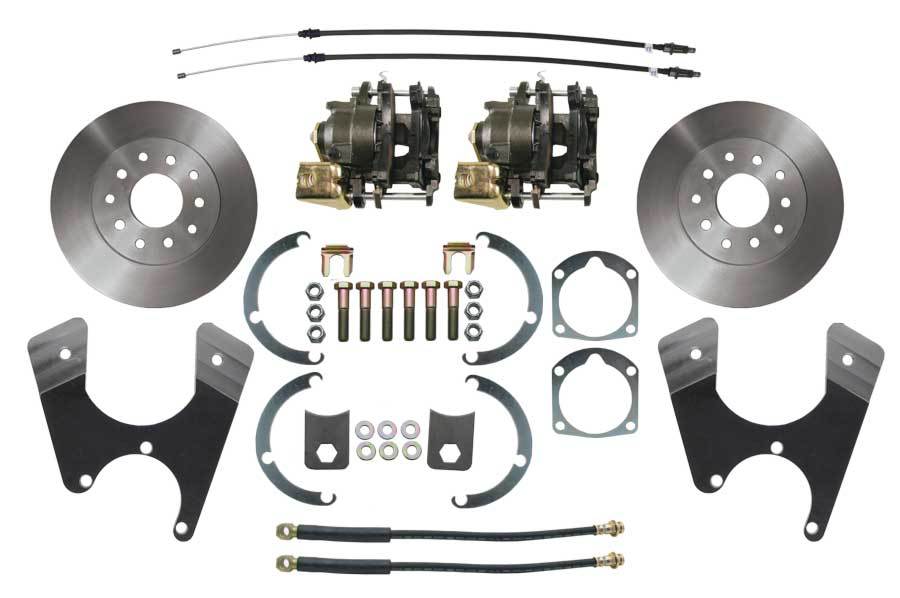 BDC0002- 55-68 Chevy Full Size Car Rear Disc Brake Conversion Kit for 10 or 12 Bolt Axles - SSTubes