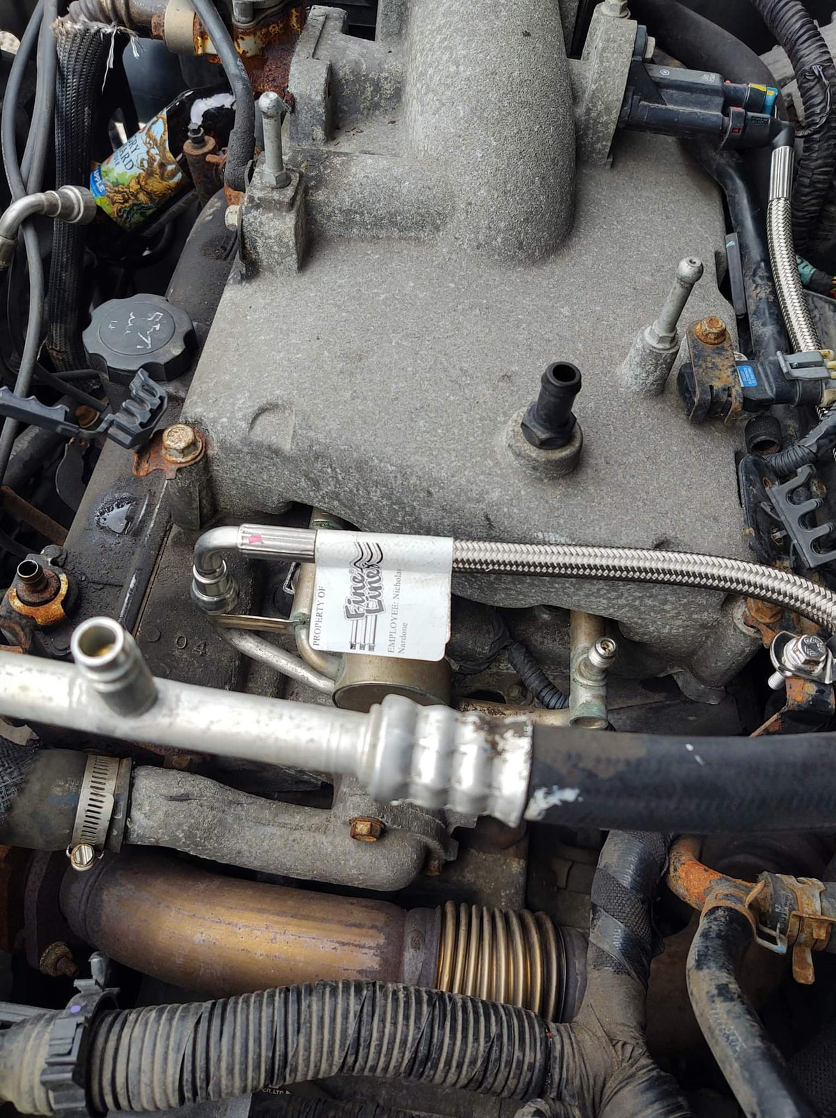 QFF0023SS- 05-09 Chevy Equinox Quick Fix Complete Fuel Line Kit, Braided Stainless - SSTubes