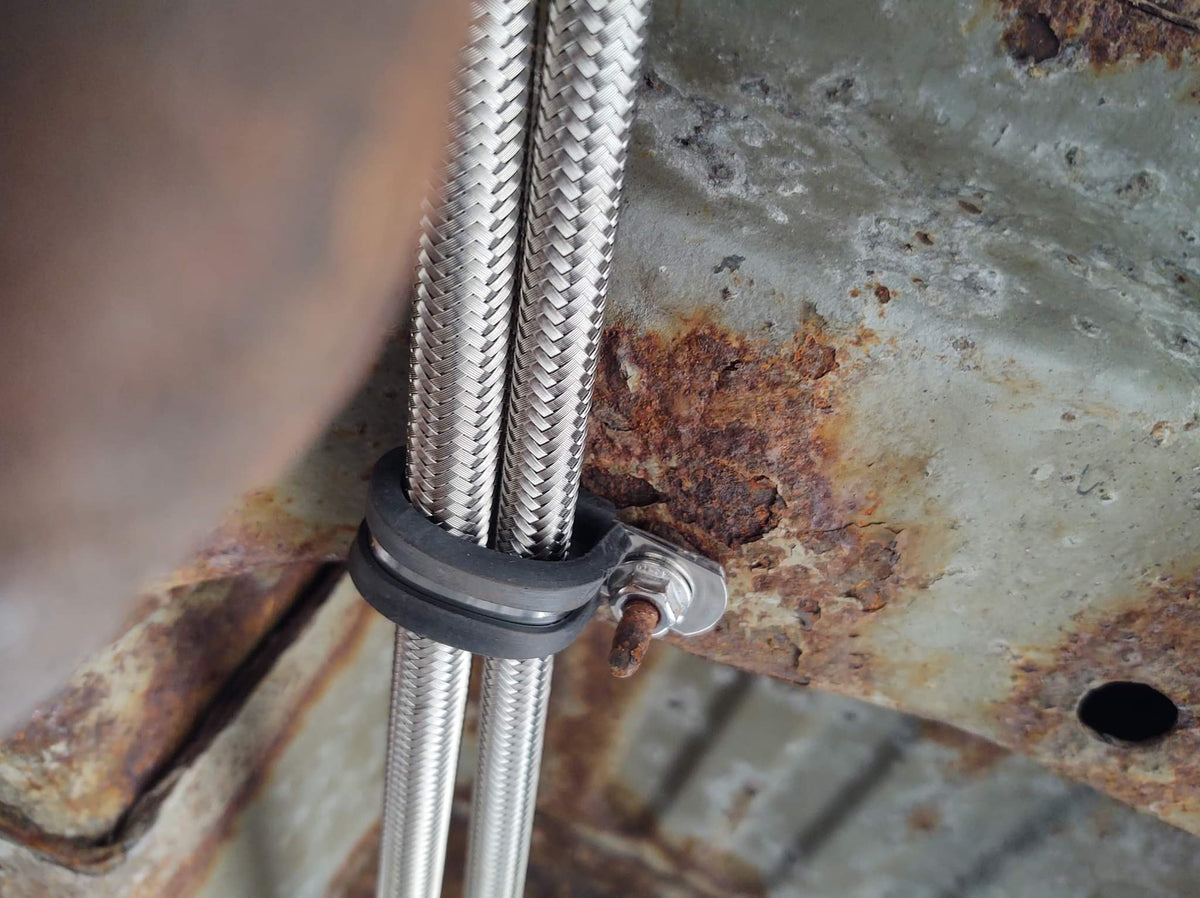 QFF0023SS- 05-09 Chevy Equinox Quick Fix Complete Fuel Line Kit, Braided Stainless - SSTubes