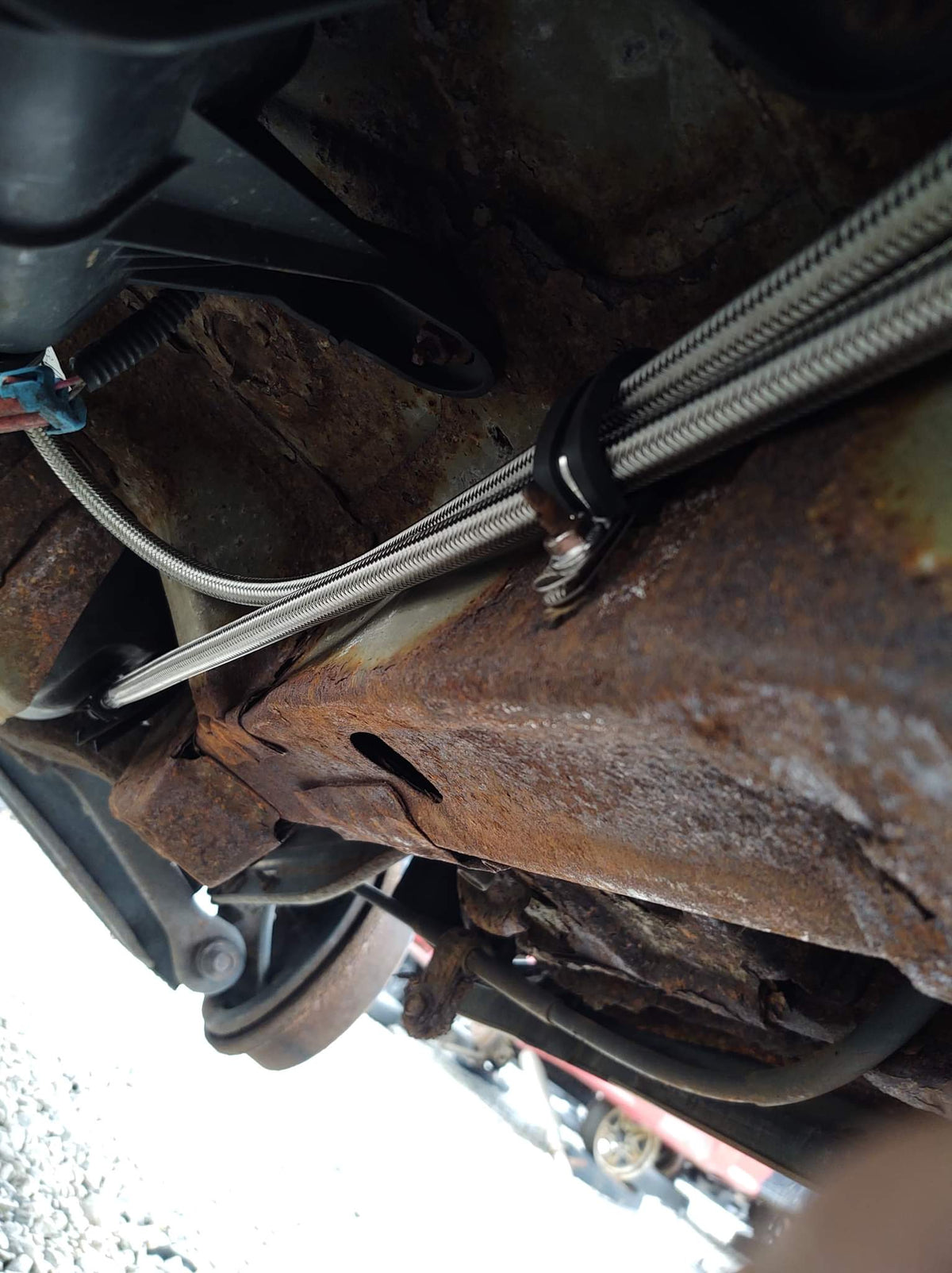 QFF0023SS- 05-09 Chevy Equinox Quick Fix Complete Fuel Line Kit, Braided Stainless - SSTubes