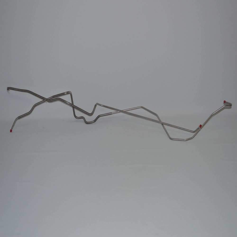 FGL6916SS- 69 Pontiac Firebird; 2pc 3/8" Tank to Pump Fuel Lines; Stainless - SSTubes