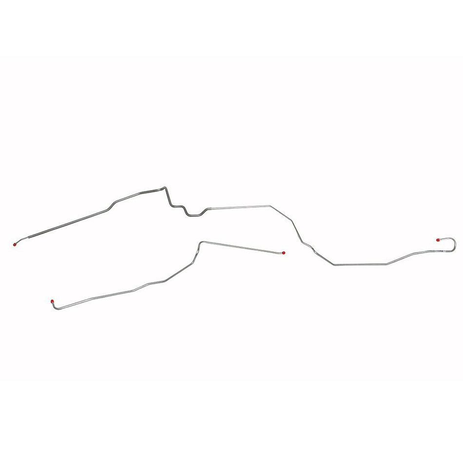 FGL8001SS- 80-81 Chevy Camaro; 3/8" Tank to Pump Fuel Line, 2pc; Stainless - SSTubes