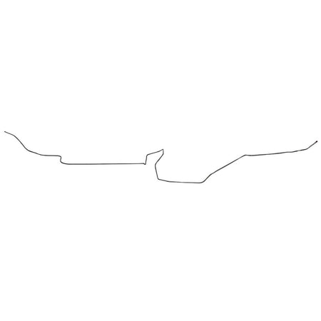 FGL8203OM- 82-92 Chevy Camaro/ Pontiac Firebird; 3/8" Tank to Pump Fuel Line, Right Side w/ Beaded Ends; Steel - SSTubes