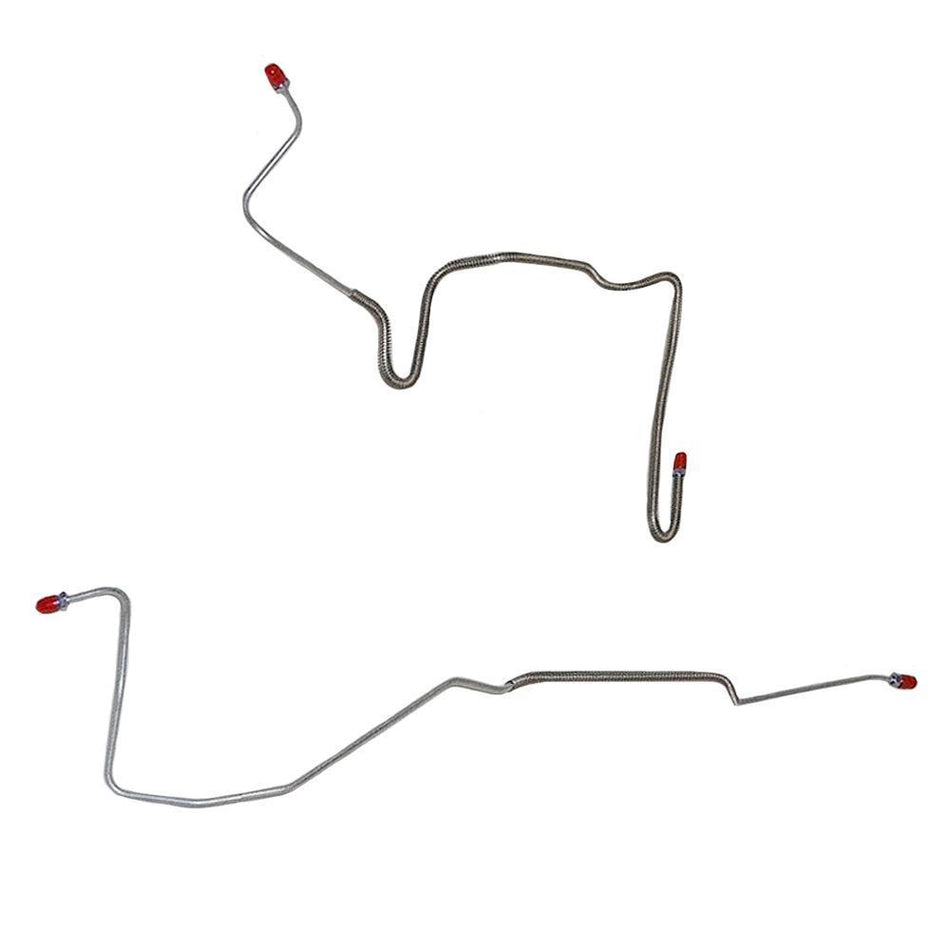 FRA8201SS- 82-83 Chevy Camaro/Pontiac Firebird, w/Rear Drum Brakes, Rear Axle Line Set; Stainless - SSTubes