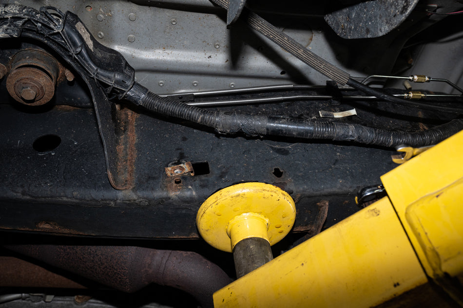 TIN1541SS - 15-17 Ford F-150 Ext Cab/ Long Bed, Intermediate Line Set; Stainless - SSTubes