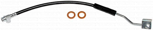 FLH380299- 90-96 Ford F-150 & Bronco Left Front Brake Hose; Rubber - SSTubes