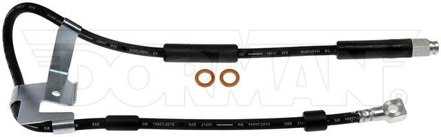 FLH380295- 97-02 Dodge Ram 4wd AWABS Left Front Brake Hose; Rubber - SSTubes