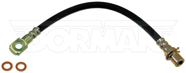 FLH381064- 98-05 Blazer or Jimmy with ZR2 / High Wider, Left or Right Rear Brake Hose; Rubber - SSTubes