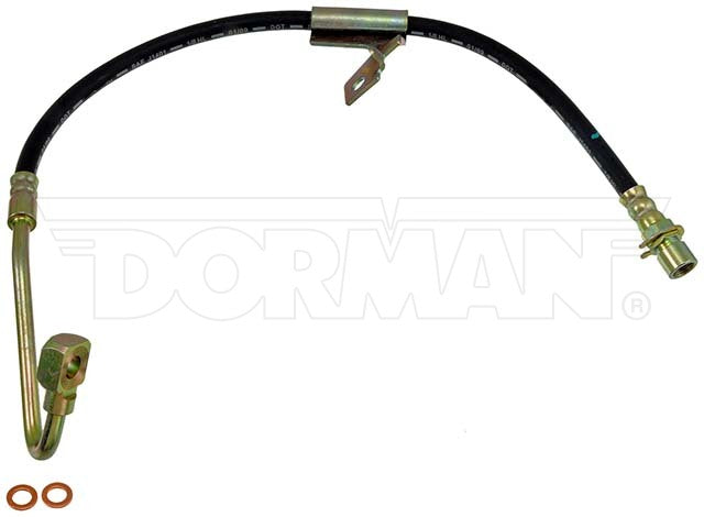 FLH381344- 00-05 Blazer or Jimmy with ZR2 / High Wider, Left Front Brake Hose; Rubber - SSTubes