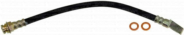 FLH38173- 84-87 Corvette Left or Right Front Brake Hose; Rubber - SSTubes