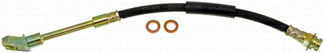 FLH38263- 84-87 Corvette Left or Right Rear Brake Hose; Rubber - SSTubes