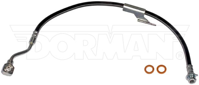 FLH38621- 88-00 GM C1500, C2500, C3500 with Gas Engine, Right Front Brake Hose; Rubber - SSTubes