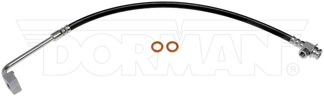 FLH38898- 90-94 Ford F-250 / F-350 4wd Left Front Brake Hose; Rubber - SSTubes