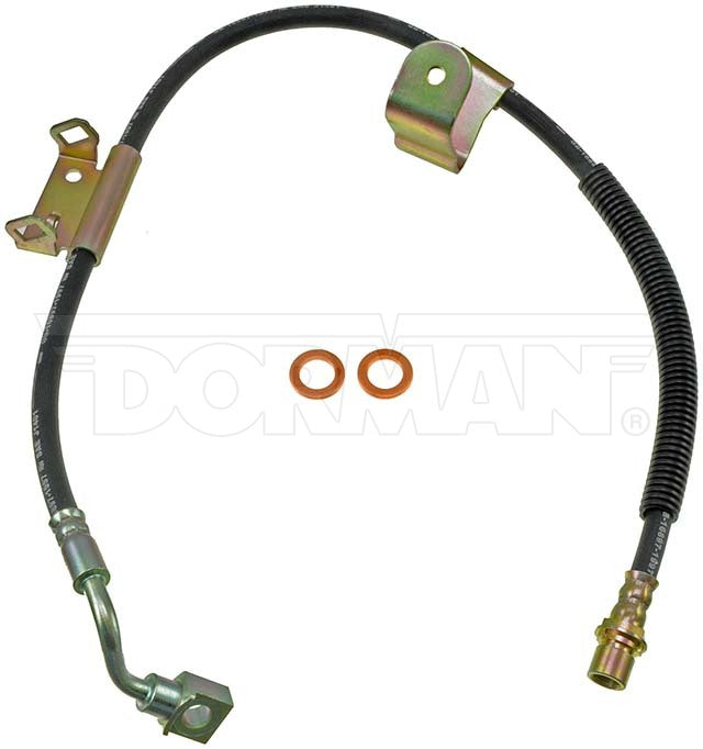 FLH620051- 99-07 GM Truck & Hummer H2 Left Front Brake Hose; Rubber - SSTubes