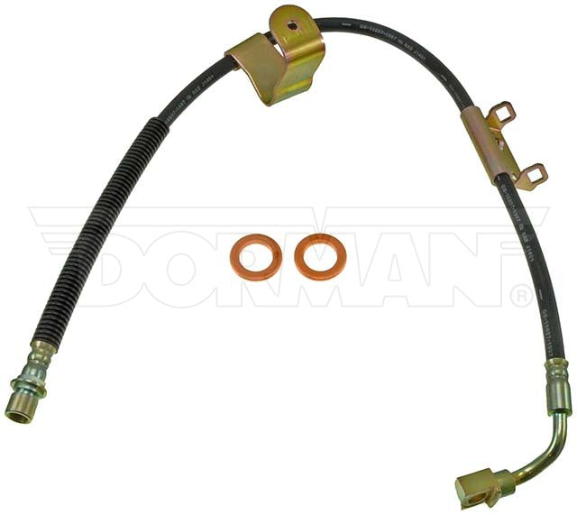 FLH620052- 99-07 GM Truck & Hummer H2 Right Front Brake Hose; Rubber - SSTubes