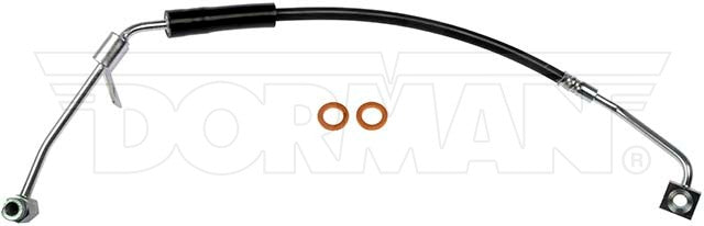 FLH620182- 02-05 Ram 1500 AWABS Left Front Brake Hose; Rubber - SSTubes